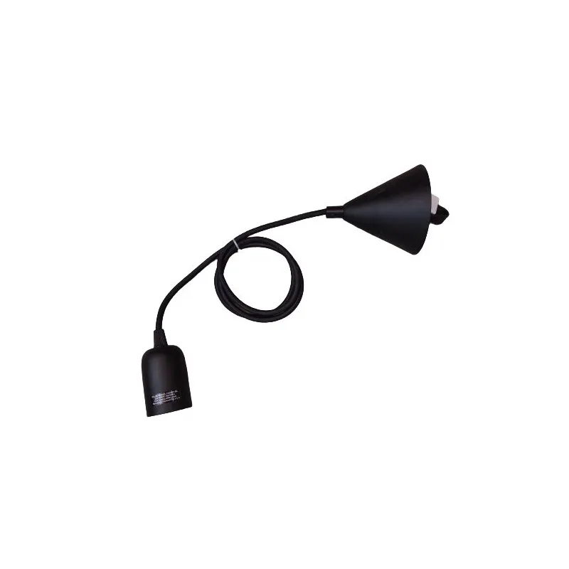 OZDOBNA LAMPA SUFITOWA CZARNA