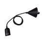 OZDOBNA LAMPA SUFITOWA CZARNA