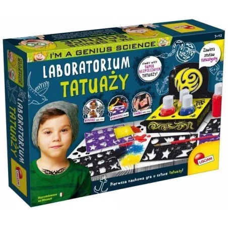LABORATORIUM TATUAŻY MAŁY GENIUSZ LISCIANI 7-12 LAT