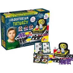 Laboratorium Tatuaży Mały Geniusz Lisciani 7-12 Lat