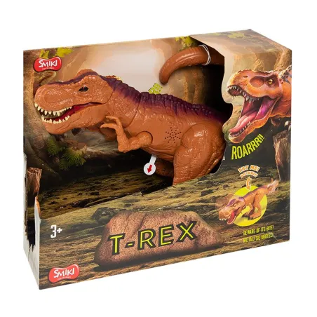 DUŻY DINOZAUR T-REX ZABAWKA INTERAKTYWNA Z DŹWIĘKIEM I ŚWIATŁAMI 3+