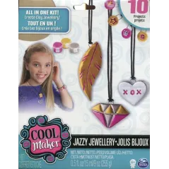 COOL MAKER JAZZY JEWELLERY ZESTAW DO TWORZENIA BIŻUTERII 6+