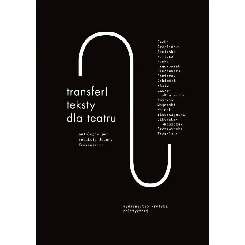 TRANSFER! TEKSTY DLA TEATRU ANTOLOGIA