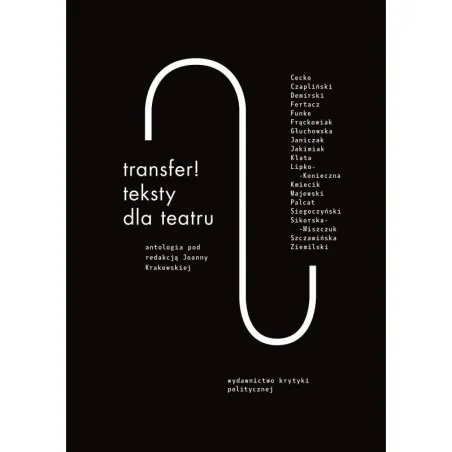 TRANSFER! TEKSTY DLA TEATRU ANTOLOGIA