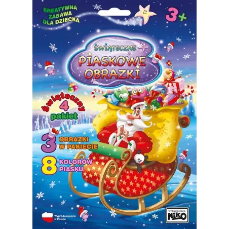 PIASKOWE OBRAZKI ŚWIĄTECZNE 3+ - NIKO