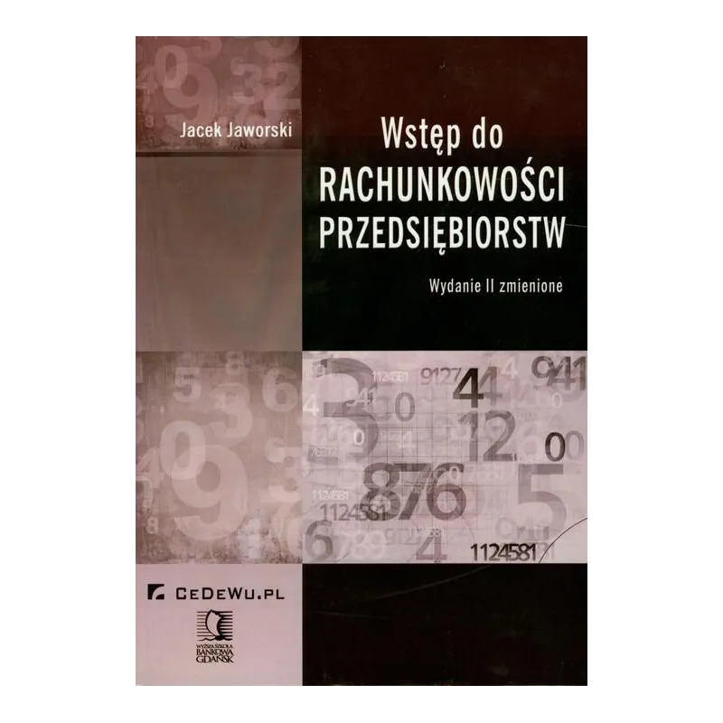 WSTĘP DO RACHUNKOWOŚCI PRZEDSIĘBIORSTW