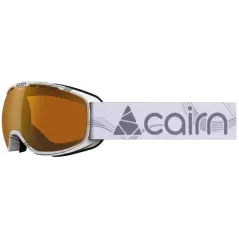 GOGLE NARCIARSKIE SNOWBOARDOWE ROZMIAR M CAIRN OMEGA PHOTOCHROMIC WHITE SILVER CURVE