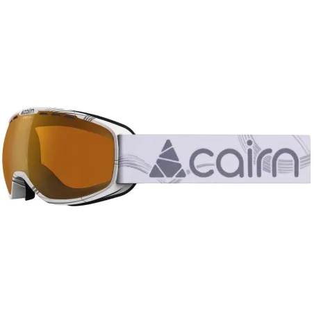 GOGLE NARCIARSKIE SNOWBOARDOWE ROZMIAR M CAIRN OMEGA PHOTOCHROMIC WHITE SILVER CURVE