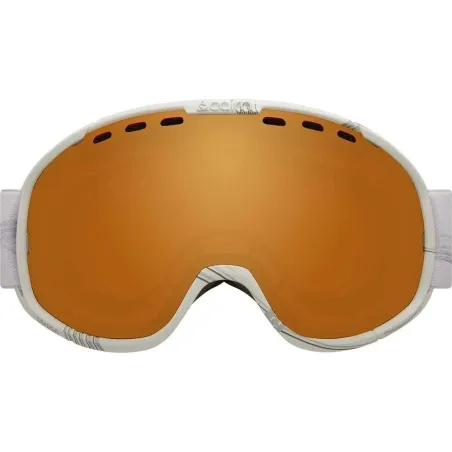 Gogle Narciarskie Snowboardowe Rozmiar M Cairn Omega Photochromic White Silver Curve