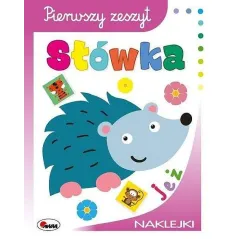 SŁÓWKA PIERWSZY ZESZYT + NAKLEJKI 3+ - Agencja Wydawnicza MOREX