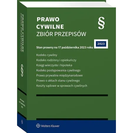 PRAWO CYWILNE. ZBIÓR PRZEPISÓW
