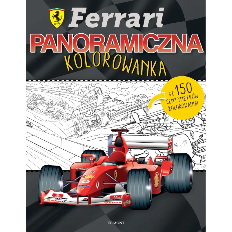 FERRARI. PANORAMICZNA KOLOROWANKA - Egmont