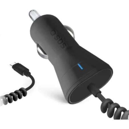 Ładowarka Samochodowa 3A, 15W Typ-C 1 X Usb Sbs