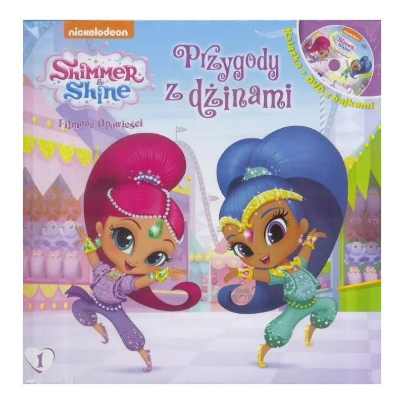 SHIMMER AND SHINE FILMOWE OPOWIEŚCI PRZYGODY Z DŻINAMI 
