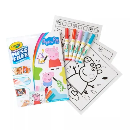 Świnka Peppa. Crayola Color Wonder Mess Free