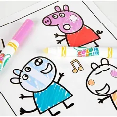ŚWINKA PEPPA. CRAYOLA COLOR WONDER MESS FREE