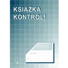 KSIĄŻKA KONTROLI A4 TYP P11