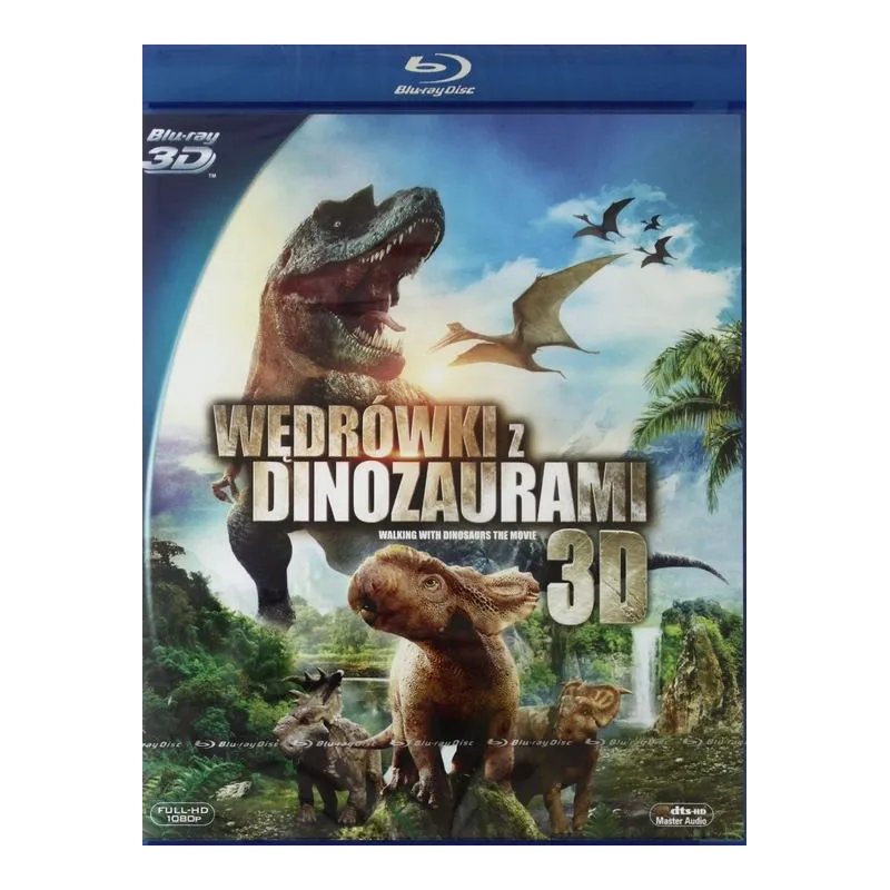 WĘDRÓWKI Z DINOZAURAMI BLURAY 3D PL