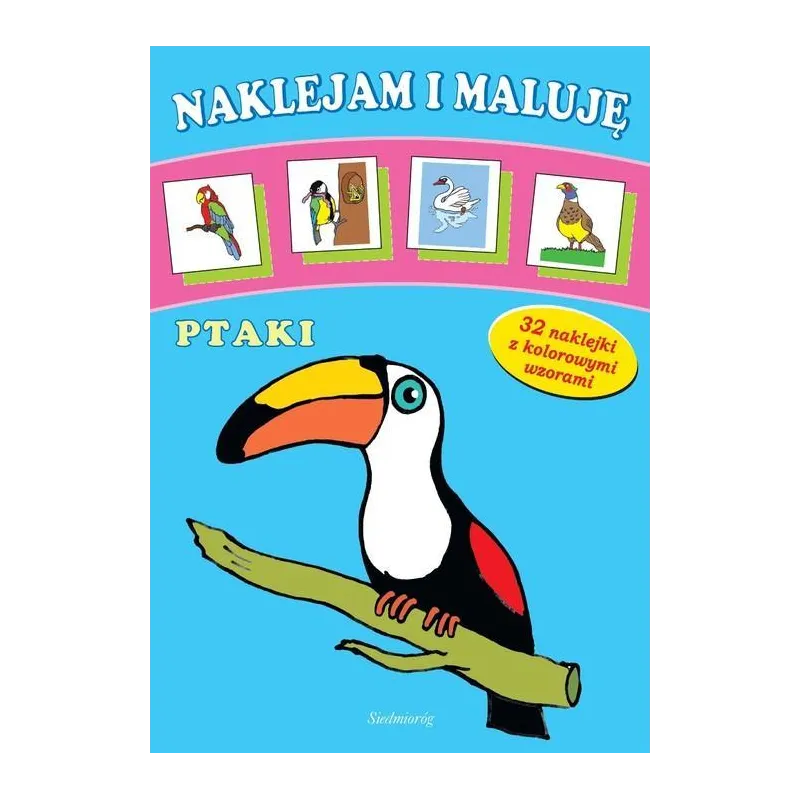 PTAKI. NAKLEJAM I MALUJĘ