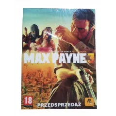 MAX PAYNE 3 KOLEKCJONERSKI ZESTAW PRZEDSPRZEDAŻOWY