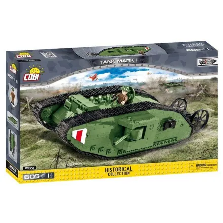 CZOŁG MARK I KLOCKI COBI SMALL ARMY 2972 7+