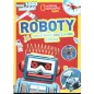 ROBOTY ŁAMIGŁÓWKI I NAKLEJKOWE ZADANIA PONAD 1000 NAKLEJEK! NATIONAL GEOGRAPHIC KIDS