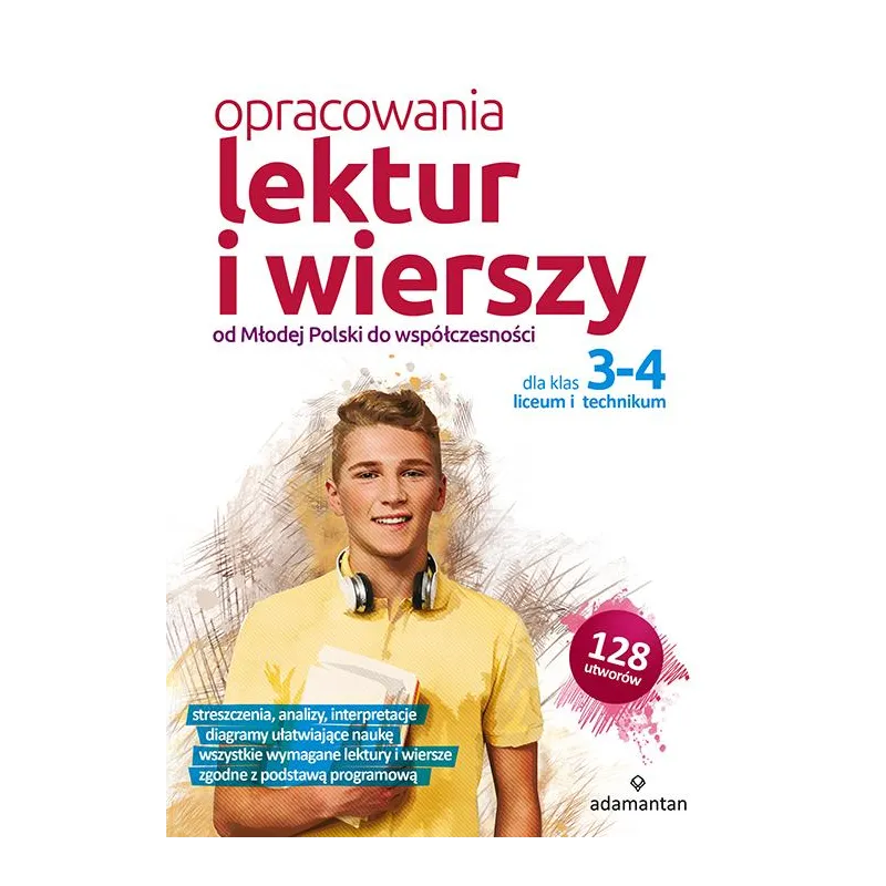 Opracowania lektur i wierszy od Młodej polski do współczesności dla klas 34 liceum i technikum wyd. 2022
