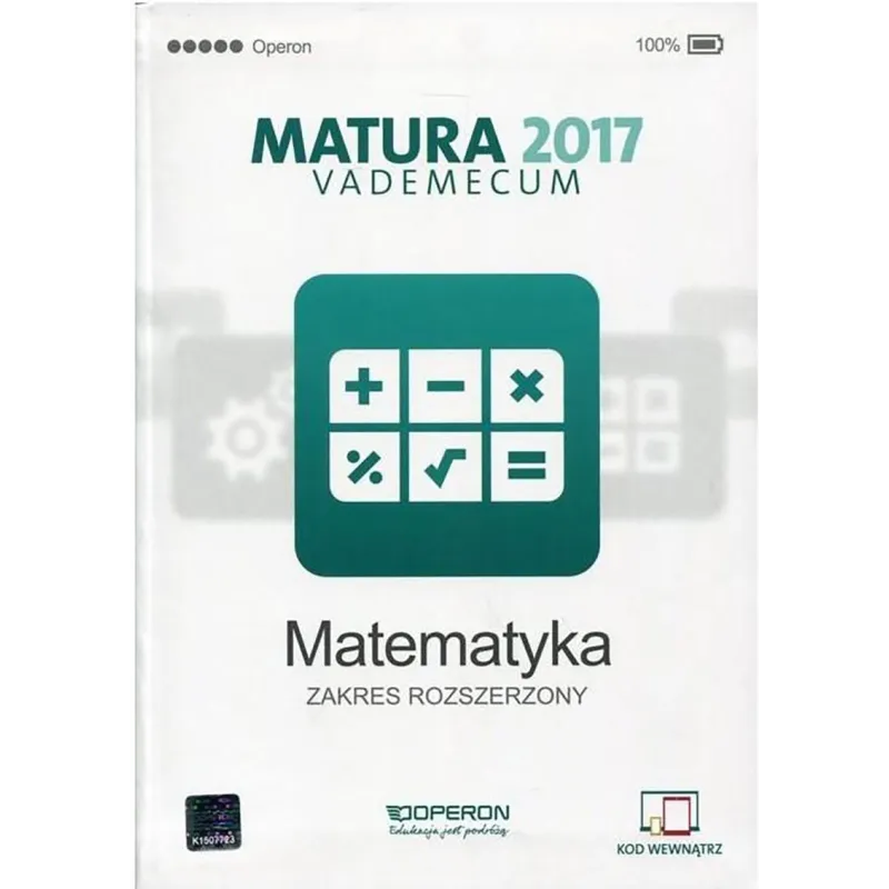 MATEMATYKA MATURA VADEMECUM ZAKRES ROZSZERZONY