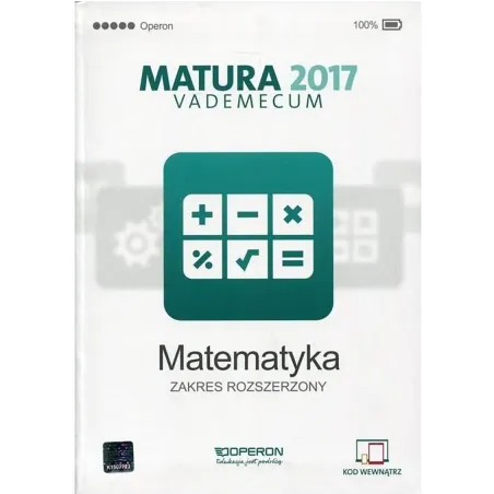 MATEMATYKA MATURA VADEMECUM ZAKRES ROZSZERZONY