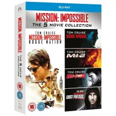 MISSION IMPOSSIBLE THE 5 MOVIE COLLECTION BLU-RAY
