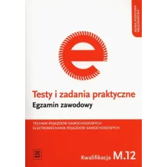 TESTY I ZADANIA PRAKTYCZNE TECHNIK POJAZDÓW SAMOCHODOWYCH ELEKTROMECHANIK POJAZDÓW SAMOCHODOWYCH EGZAMIN ZAWODOWY KWAL... Pacion