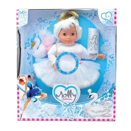 GRAJĄCA LALKA MOLLY BALERINA 40 CM 3+