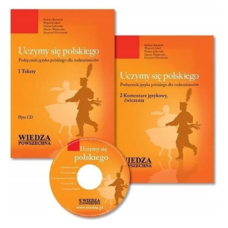 UCZYMY SIĘ POLSKIEGO. PODRĘCZNIK JĘZYKA POLSKIEGO DLA CUDZOZIEMCÓW. PAKIET: 2 X PODRĘCZNIK + CD