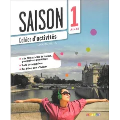 Saison 1 Ćwiczenia  CD Audio poziom A1A2  Alcazar Marion, Escufier Dorothee, Gomy Camille