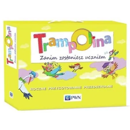 TRAMPOLINA ZANIM ZOSTANIESZ UCZNIEM BOX ROCZNE PRZYGOTOWANIE PRZEDSZKOLNE