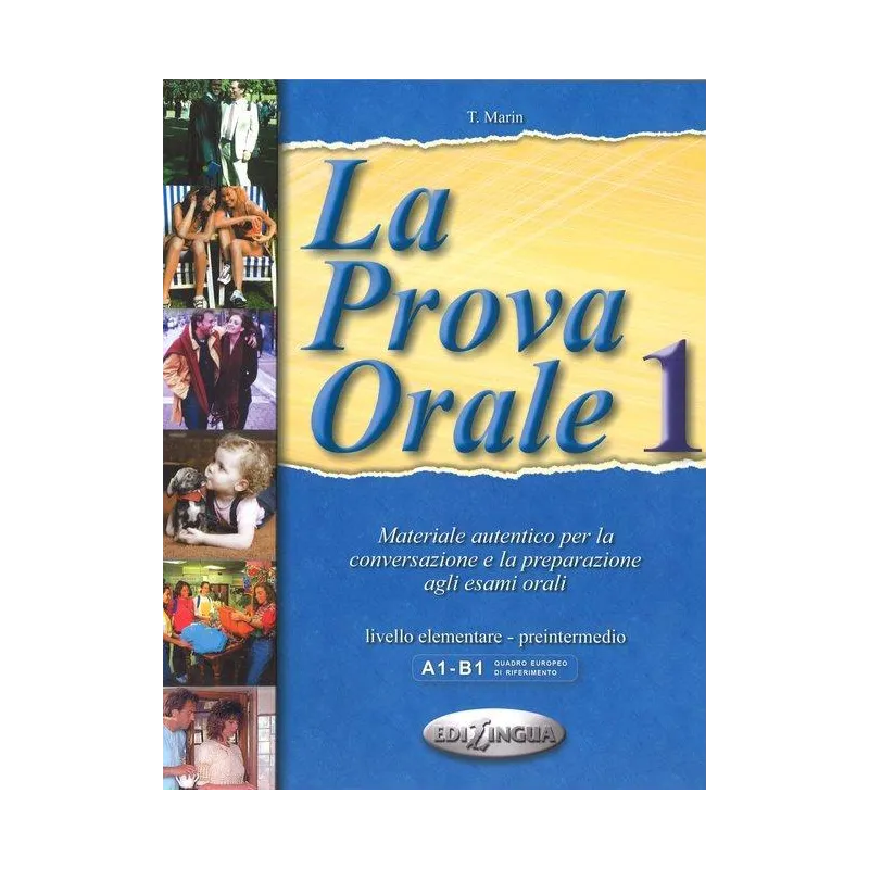 Prova Orale 1 Podręcznik elementare  preintermedio  Telis Marin