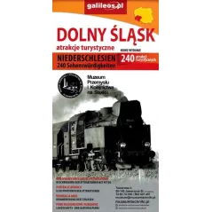DOLNY ŚLĄSK. MAPA ATRAKCJI TURYSTYCZNYCH