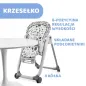 Krzesełko Do Karmienia 5 W 1 Chicco Polly Progres 5 Cherry 0+ Ii Gatunek