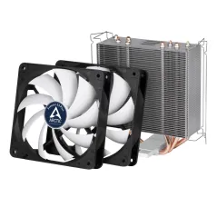 PÓŁPASYWNY WENTLATOR SYSTEM CHŁODZENIA WODNEGO ARCTIC FREEZER 33 PLUS, 2 x 120 MM, 4-PIN