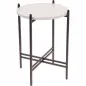 Stolik Kawowy Składany Loft Metalowy Marmurkowy 30 Cm Industrialny Home Styling Collection Stolik Kawowy Składany Loft Metalowy Marmurkowy 30 Cm Industrialny Home Styling Collection