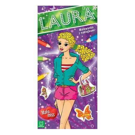 Laura Malowanka Z Naklejkami Laura Malowanka Z Naklejkami