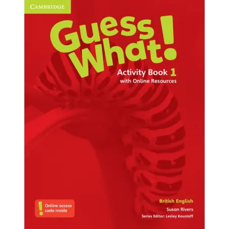 Guess What! 1 Activity Book With Online Resources