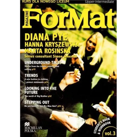 ForMat 3. Podręcznik  ćwiczenia. Język angielski Pye Diana