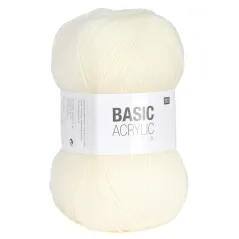 WŁÓCZKA AKRYLOWA 100G/310M KREMOWY
