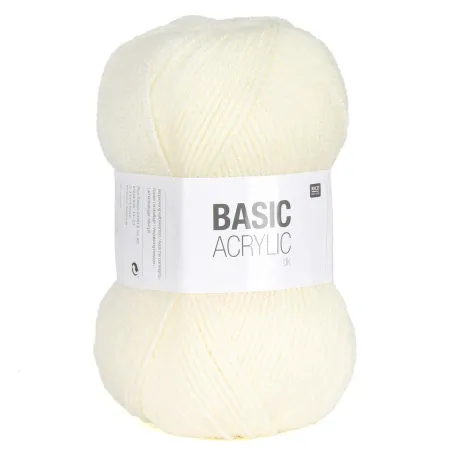 WŁÓCZKA AKRYLOWA 100G/310M KREMOWY