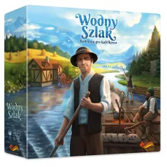 WODNY SZLAK RODZINNA GRA PLANSZOWA 8+