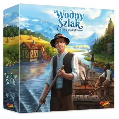 WODNY SZLAK RODZINNA GRA PLANSZOWA 8+