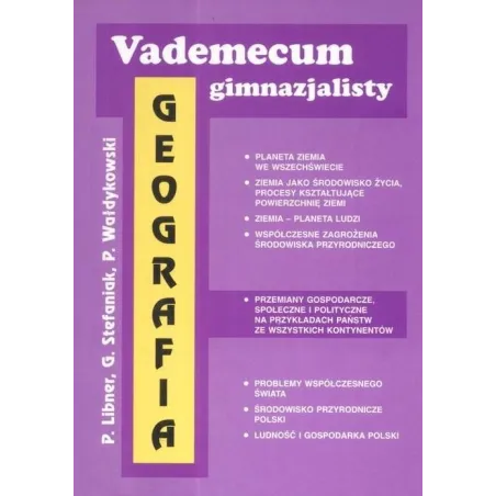 GEOGRAFIA. VADEMECUM GIMNAZJALISTY