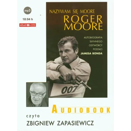 NAZYWAM SIĘ ROGER MOORE AUDIOBOOK CD MP3