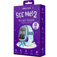 SMARTWATCH DLA DZIECI KIDS SEE ME 2 FOREVER KW-310 NIEBIESKI